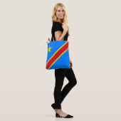 Tote Bag Drapeau Congo Kinshasa (Sur le modèle)