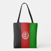 Tote Bag Drapeau cool Afghanistan (Dos)