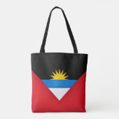 Tote Bag Drapeau cool Antigua-et-Barbuda (Dos)