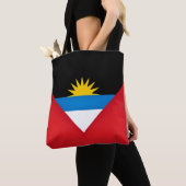 Tote Bag Drapeau cool Antigua-et-Barbuda (De près)