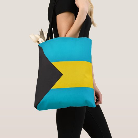 Tote Bag Drapeau cool Bahamas (De près)