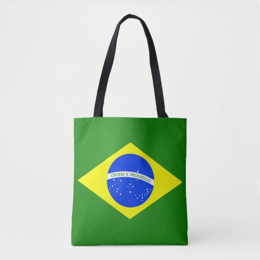 Tote Bag Drapeau Cool brésilien (Devant)