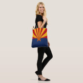 Tote Bag Drapeau cool De L'État D'Arizona (Sur le modèle)