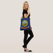 Tote Bag Drapeau cool De L'État De L'Idaho (Sur le modèle)