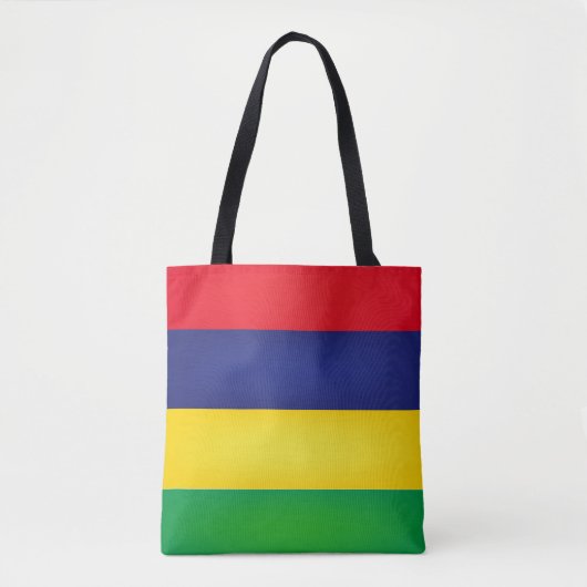 Tote Bag Drapeau Cool de l'Ile Maurice (Devant)