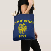 Tote Bag Drapeau cool De L'Oregon (De près)