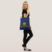 Tote Bag Drapeau cool De Pennsylvanie (Sur le modèle)
