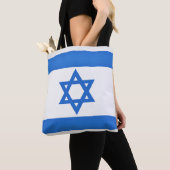 Tote Bag Drapeau Cool d'Israël (De près)