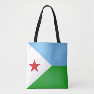 Tote Bag Drapeau cool Djibouti