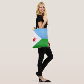 Tote Bag Drapeau cool Djibouti (Sur le modèle)