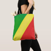 Tote Bag Drapeau cool Du Congo Mode (De près)