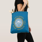 Tote Bag Drapeau cool Du Dakota Du Sud (De près)