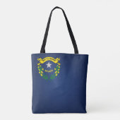 Tote Bag Drapeau cool Du Nevada (Dos)
