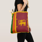 Tote Bag Drapeau Cool du Sri Lanka (De près)