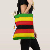 Tote Bag Drapeau Cool du Zimbabwe (De près)