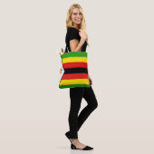 Tote Bag Drapeau Cool du Zimbabwe (Sur le modèle)