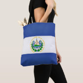 Tote Bag Drapeau cool El Salvador (De près)
