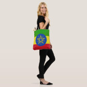Tote Bag Drapeau cool Ethiopie (Sur le modèle)