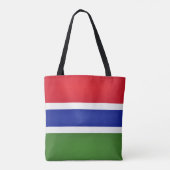 Tote Bag Drapeau Cool Gambie (Dos)