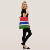 Tote Bag Drapeau Cool Gambie (Sur le modèle)