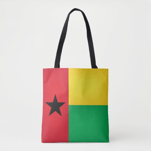 Tote Bag Drapeau cool Guinée-Bissau (Devant)