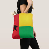 Tote Bag Drapeau cool Guinée-Bissau (De près)