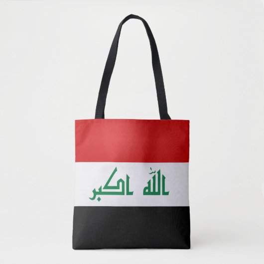 Tote Bag Drapeau cool Irak (Devant)