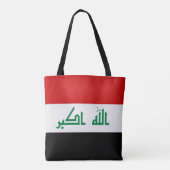 Tote Bag Drapeau cool Irak (Dos)