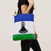Tote Bag Drapeau cool Lesotho (De près)