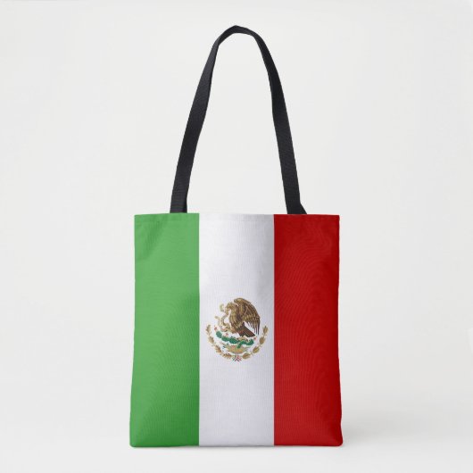 Tote Bag Drapeau cool Mexique (Devant)