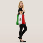 Tote Bag Drapeau cool Mexique (Sur le modèle)