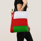 Tote Bag Drapeau cool Oman (De près)