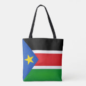 Tote Bag Drapeau cool Sud-Soudan (Dos)