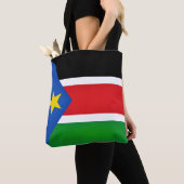 Tote Bag Drapeau cool Sud-Soudan (De près)