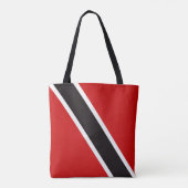 Tote Bag Drapeau Cool Trinité-Et-Tobago (Dos)