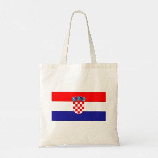 Tote Bag Drapeau croate (Dos)