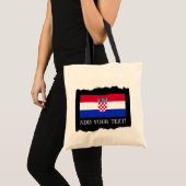 Tote Bag Drapeau croate (Devant (produit))