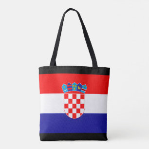 Tote Bag Drapeau Croate, Drapeau de la Croatie