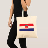 Tote Bag Drapeau Croatie (Devant (produit))