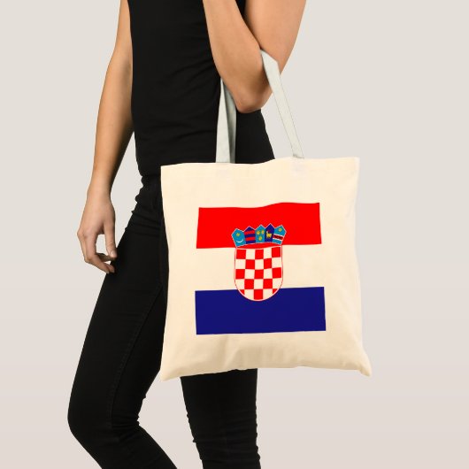 Tote Bag Drapeau Croatie (Devant (produit))