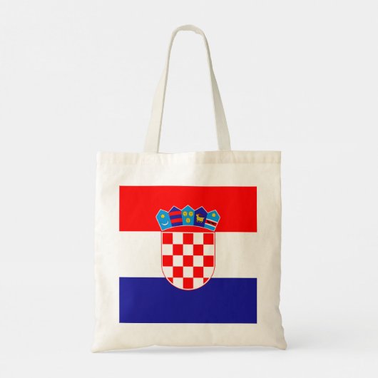 Tote Bag Drapeau Croatie (Dos)
