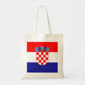Tote Bag Drapeau Croatie (Devant)