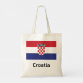 Tote Bag Drapeau Croatie (Dos)