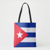 Tote Bag Drapeau Cuba (Devant)