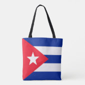 Tote Bag Drapeau Cuba (Dos)