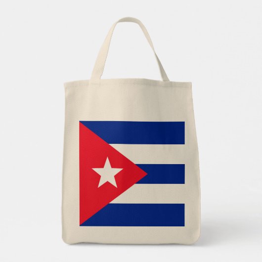 Tote Bag Drapeau Cuba (Dos)