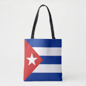 Tote Bag Drapeau Cuba (Devant)