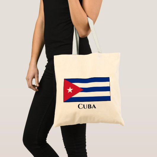 Tote Bag Drapeau cubain (Devant (produit))