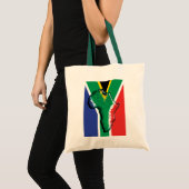 Tote Bag Drapeau d'Africain de l'Afrique du Sud RSA (Devant (produit))