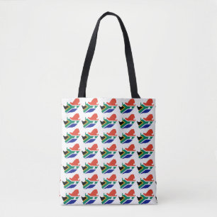TOTE BAG DRAPEAU D'AFRIQUE DU SUD